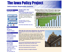 Tablet Screenshot of iowapolicyproject.org